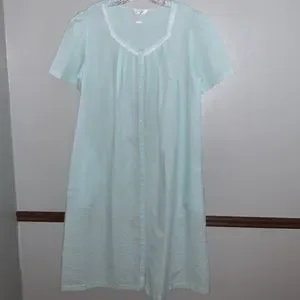 Adonna Gold Robe Adonna | Intimates & Sleepwear | Vintage Adonna Snap Front Housecoat ...